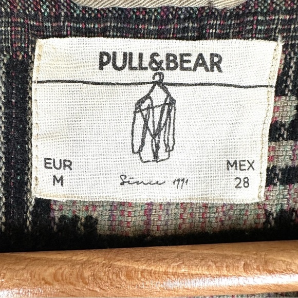 Pull & Bear Snap Aztec Jacket - Picture 6 of 8
